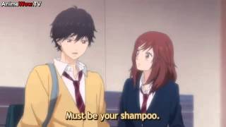 Ao haru ride shampoo scene ep07 [upl. by Eentruoc]