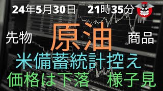 原油 米備蓄統計控え 原油価格は下落 様子見 米備蓄統計は31日 0時 発表です。 [upl. by Hcardahs662]