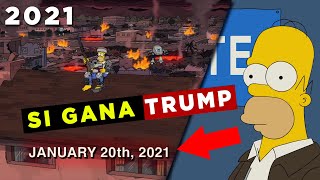 Esto PASARÁ Si Gana TRUMP Según Los SIMPSON [upl. by Pol543]