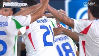 Giacomo Raspadori Goal Francia vs Italia 13 Tutti i Goal e Highlights Estesi [upl. by Valentino741]