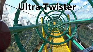 Ultra Twister Roller Coaster  Nagashima Spa Land Japan  Onride POV [upl. by Mitchell]