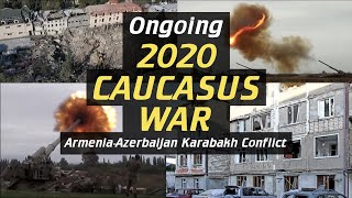 Mapping the 2020 War in the Caucasus ArmeniaAzerbaijan Karabakh Conflict – Geopolitics [upl. by Anytsyrk87]