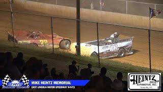 Blue Ridge Outlaw Late Model Feature  East Lincoln Motor Speedway 9421 [upl. by Oneal]