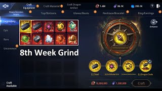 Legendary Weapon matts grind  Mir4  Week 8 [upl. by Dorlisa]