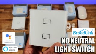 LATEST SMART TECH FROM Broadlink No Neutral Light Switch\Smart Button\Motion Sensor Review [upl. by Adriene]