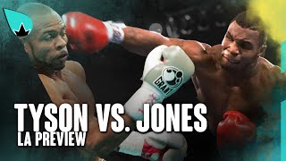 Mike Tyson vs Roy Jones Jr  LA PREVIEW [upl. by Moselle]