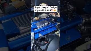 Supercharged Dodge Viper GTS ACR [upl. by Russom738]