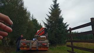 NETWORK RAIL MADE THIS HGV TRAVEL 24 HOURS FROM GLASGOW FOR THIS SMALL LOAD  DIDNT BUY LOCAL 😲 🚚 [upl. by Etnor]