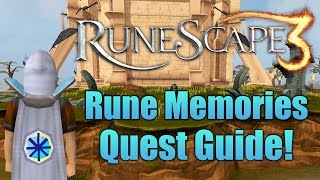 Runescape 3 Rune Memories Quest Guide [upl. by Cartie]