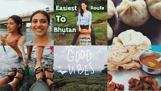 Easiest Route to Bhutan 😲 Resturant on River🫶🏼 Food amp Travel✨ [upl. by Tallulah]