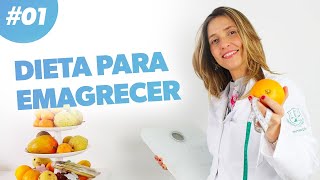 Dieta para Emagrecer  PARA EMAGRECER DE VEZ · Parte 1 [upl. by Okiruy]