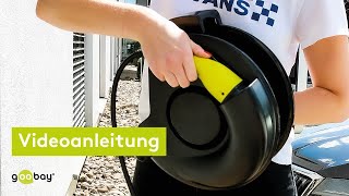 Videoanleitung für Goobay Kabelaufroller für EVLadegerät Typ 2 [upl. by Irina]