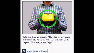 Trimble Geo 7X Handheld Orientation Sensor Calibration Instructions [upl. by Brottman]