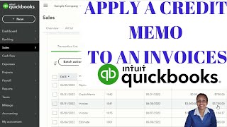 QuickBooks Online Customer Credit Memo [upl. by Tiffani519]