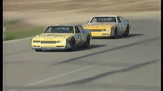 Dale Earnhardt vs Geoff Bodine Riverside 1987 High Quality [upl. by Luba]