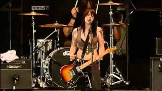 The Distillers  The Hunger Live at Reading 2004 [upl. by Analeh]