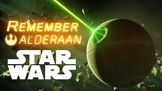 Death Star Destroys Alderaan  STAR WARS Fan Film VFX [upl. by Tareyn480]