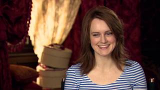 Sophie McShera Cinderella Interview [upl. by Naimerej]