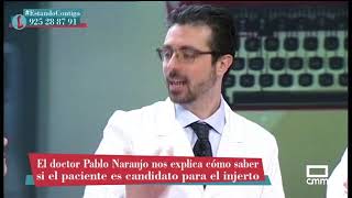 Implantes capilares con el Dr Pablo Naranjo  Estando Contigo  CMM [upl. by Ikcin903]