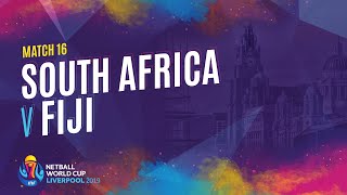 South Africa v Fiji  Match 16  NWC2019 [upl. by Avivah]