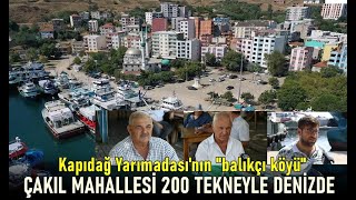 ERDEK ÇAKIL MAHALLESİ200 BALIKÇI TEKNESİYLE SEZONU AÇTI [upl. by Aratahc]