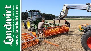 5 Nachlaufwalzen für Grubber im Vergleich  landwirtcom [upl. by Ahsuatan]