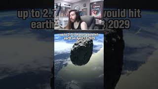 Moist Critical reacts to Apophis Asteroid moistcr1tikal penguinz0 asteroid space spacenews [upl. by Elisabetta]