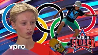 Skateboarden naar Olympische Spelen  Makkelijk Scoren  Afl 4 [upl. by Erinna649]