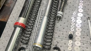 2024 Husqvarna TX 300 spring forks explained ktm xc brockstar suspension [upl. by Jeremy]