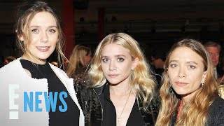 See MaryKate amp Ashley Olsens RARE Outing With Sister Elizabeth Olsen  E News [upl. by Wojak]