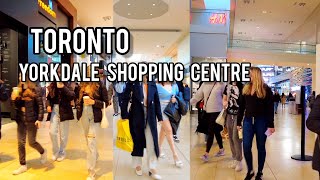 Toronto Yorkdale Shopping Centre Mall Toronto Canada 4k [upl. by Blackington5]