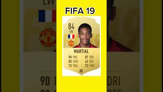 Antony Martial FIFA EVOLUTION 1824 fifa easports fc24 manchesterunited martial football [upl. by Eehtomit]