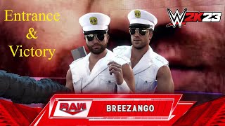 Custom Entrance amp Victory Breezango Tyler Breeze Fandango [upl. by Lucho]