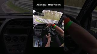 Two very different ways to corner at the Nurburgring 😅 [upl. by Olympia]