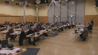 FalkenbergE Erste Kreistagssitzung im neuen Jahr [upl. by Airamanna]