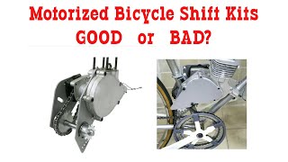 Installing A Shift Kit On A Motorized Bike Good Idea or Bad Idea [upl. by Elac]