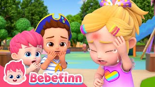 Ouch Bebefinn Got A Boo Boo  EP114  Boo Boo Song In The Park  Fun Nursery Rhymes for Kids [upl. by Sulecram]