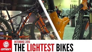 The Lightest Bikes At Interbike 2016 [upl. by Atterbury]