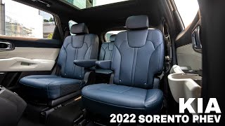 2022 Kia Sorento Plug in Hybrid Review  7Seater SUV Interior and Exterior [upl. by Shannan]