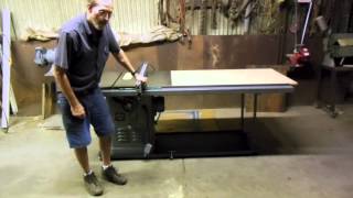 5 of 5 How To Make Table Saw Fence Guide Rails  Biesemeyer Style [upl. by Langley377]