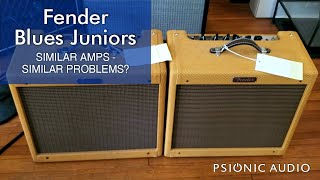 Fender Blues Juniors  Similar Amps  Similar Problems [upl. by Shreve]