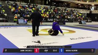 MARNE CHICCARELLI vs NATASHA VALENTINE  LONDON GRAND SLAM JIU JITSU 2022 [upl. by Retsbew]