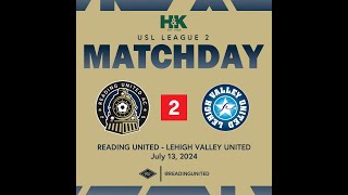 2024 Reading United USL2 v LVU [upl. by Dieball]