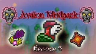 Terraria Avalon Mod  Episode 6  Kinetic Boots [upl. by Hulbard]