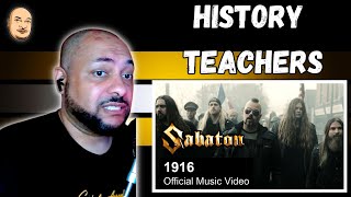 FIRST TIME REACTING TO  SABATON  1916 Official Music Video [upl. by Daley]