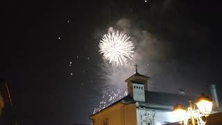 Artificii Revelion 2019 AlbaIulia 4K [upl. by Elocaj]