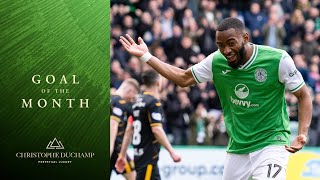 Hibernian Goal Of The Month March  Sponsored By Christophe Duchamp [upl. by Capriola]