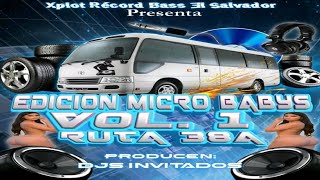 Baladas En Inglés Mix DJ Ning 🚍 Edición Micro Babys Vol1 Ruta 38A  Xplot Record Bass [upl. by Assilam]