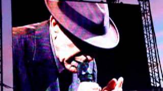 Anthem by Leonard Cohen at Glastonbury 2008 [upl. by Otrebla407]