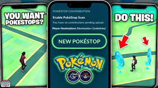 The Secret to CREATING POKESTOPS in Pokemon GO [upl. by Ainnet]